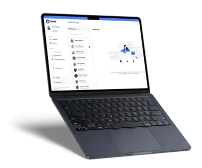 Caprome running on a Chromebook